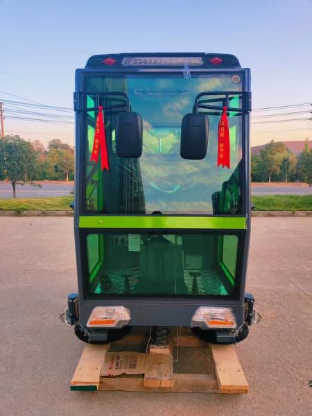 Pure Electric Industrial Street Outdoor Multi Functional Cleaning Machine Ride On Road Smart Sweeper
