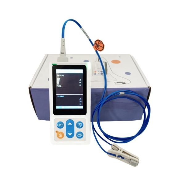 Handheld Blood Oxygen Animal Pulse Oximeter With High Precision Clip And 3.5 Inch LCD Display