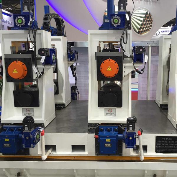 Automated 100mm Round Pipe Making Machine for Steel Tubes