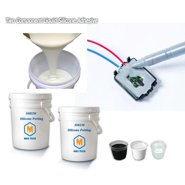 High quality Grey Electrical Potting Silicone Compound for LED / Circuits Encapsulants