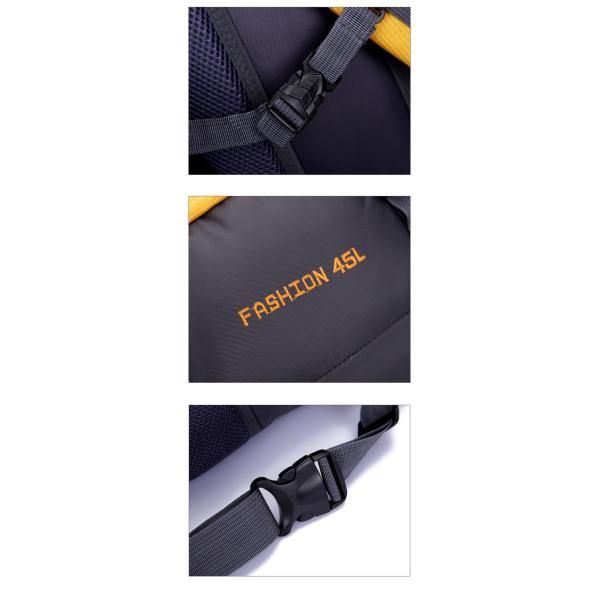 45L outdoor hiking bag for men and women travel backpack waterproof backpack school bag