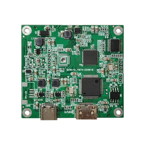 HDMI совместимое к поленике Pi4 5 дюймов вокруг дисплея 1080x1080 CTP LCD