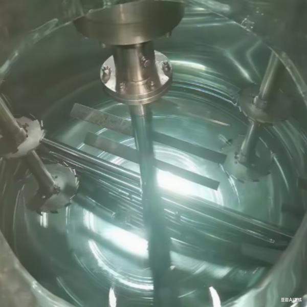 Mezclador homogeneizador al vacío para pasta de dientes de tipo fijo 4000L para cosméticos