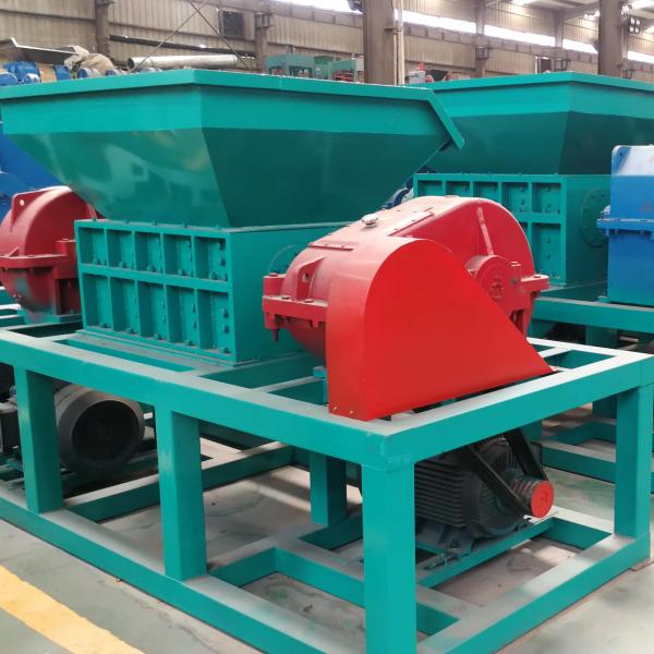 2024 Double Shaft Double Power Shredder for Scrap Car Bumper Plastic Bottle Wood Board
