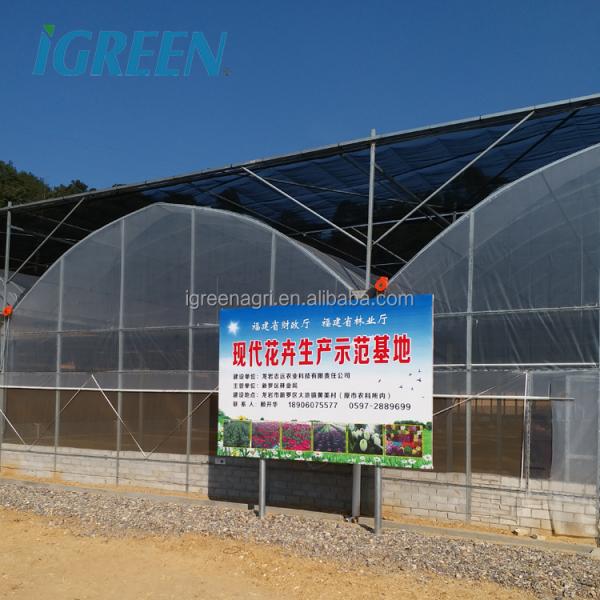 150 микронов многотунельная тепличная пластиковая пленка для растений