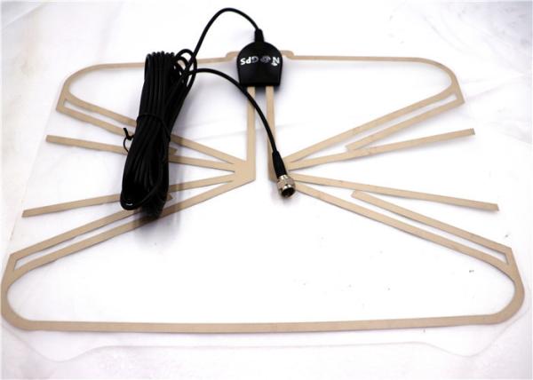 Black Color F - Male Indoor Hdtv Antenna All Local Broadcast 4k / Vhf / Uhf Signal Channels