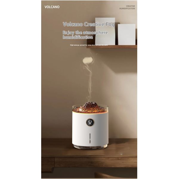 Color Changing Light  Smart Ultrasonic Humidifier USB Powered Essential Oil Diffuser