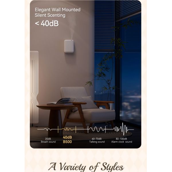 Home Scent Diffuser Batteries Custom Logo Scent Essential Oil Diffuser Smart Aroma Diffuser Electric Scent Air Machine