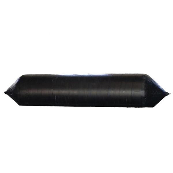 Vessel Launching Boat Lift Airbags , Natural Rubber Inflatable Rubber Balloon