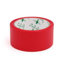 Cintas de color Bopp rojo brillante mate para el sellado y el enmascaramiento de cartón
