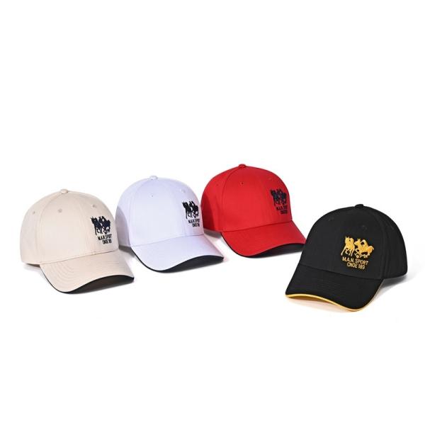 6 Panel Flexi Fit Baseball Caps Curve Brim 3D Embroidered Logo