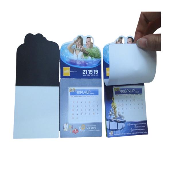 Fridge Custom House Shape Paper Note Pad With Magnet