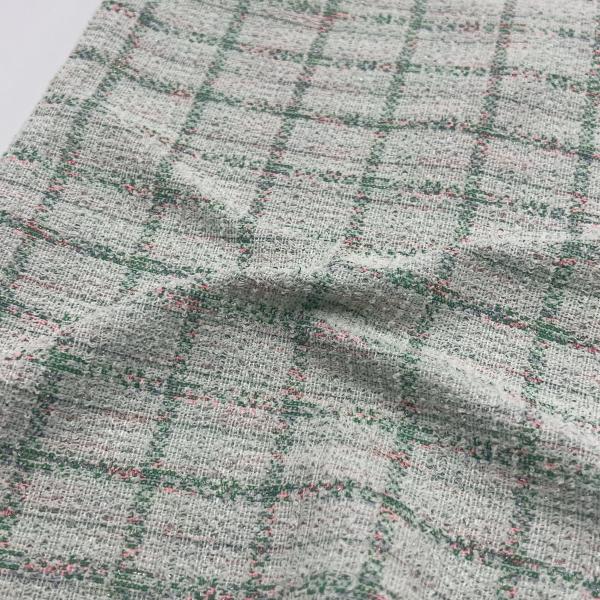 Garment Double Knit Jacquard Cotton Polyester F02-081