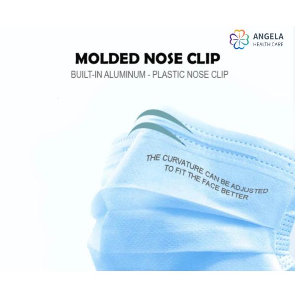 Hot Selling Blue Melt Blown Nonwoven Children Ethylene Oxide Sterilization Disposable Face Mask