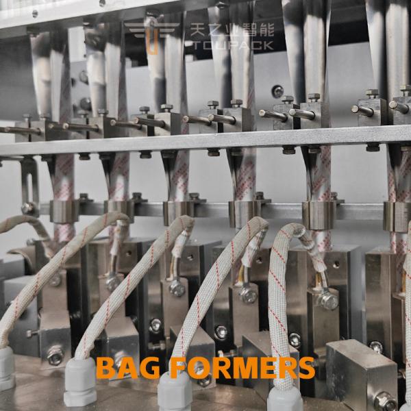 4 lignes de machine à emballer des bâtons en poudre