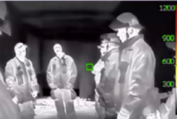 ABS Fire Resistance Construction Camera With 10M Night Vision And Heating Resistance Face Mask