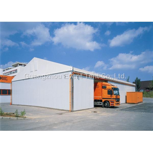 Folding Outdoor Warehouse Tent for  workshop With Polyester Coated Waterproof PVC Fabric