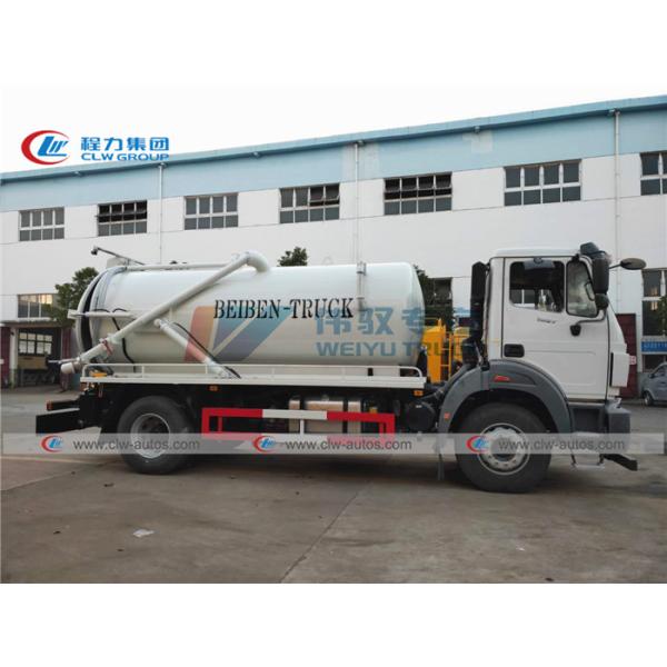 North Benz Beiben 13000 Gallons Sewer Cleaning Truck With Battioni Pagani MEC13500