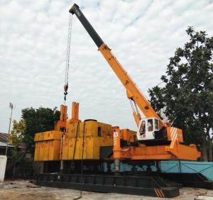 T-works ZYC600 Yellow Color Jacking Pile Pressing Machines For Phc Pile Piling
