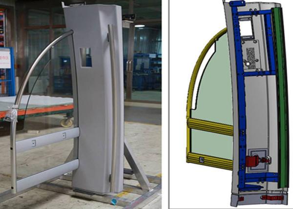 Customized Hand Lay-up Fiberglass Products for Bus Body Kit