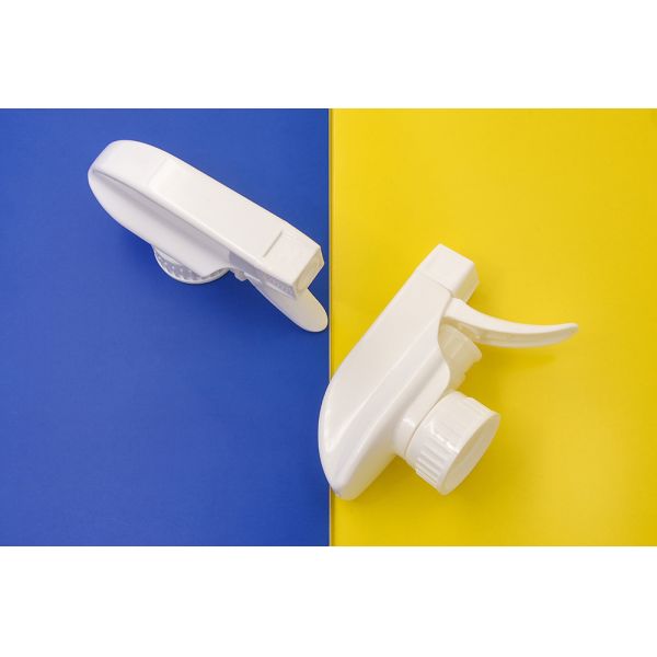 All Plastic 28mm High Output Corrosion Resistant Trigger Sprayer and Spray Head for Versatile Applications