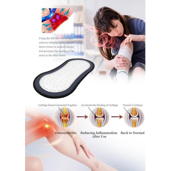 FDA 8W Flexible Pain Relief Infrared Red Light Therapy Pad With 152pcs LED