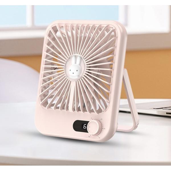 Portable USB Rechargeable Aromatherapy Handheld Fan Silent Table Mini Fan for Office Needs
