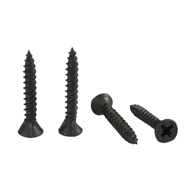 ISO9001 Certified Black Phosphate Phillips Flat Bugle Head Gypsum Board Drywall Screw