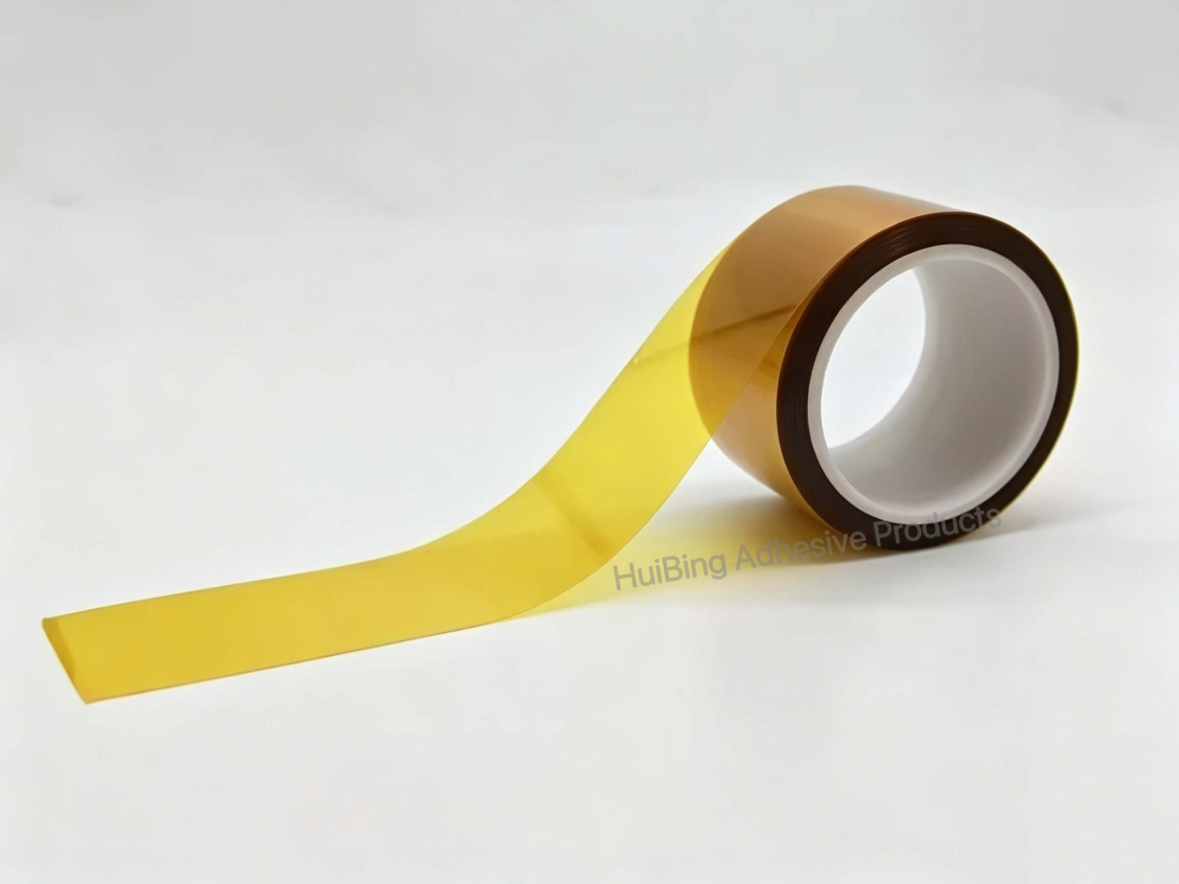 50μm Heat Resistant Gold Finger Lamination PI Tape for Metal Processing and PCB Protection