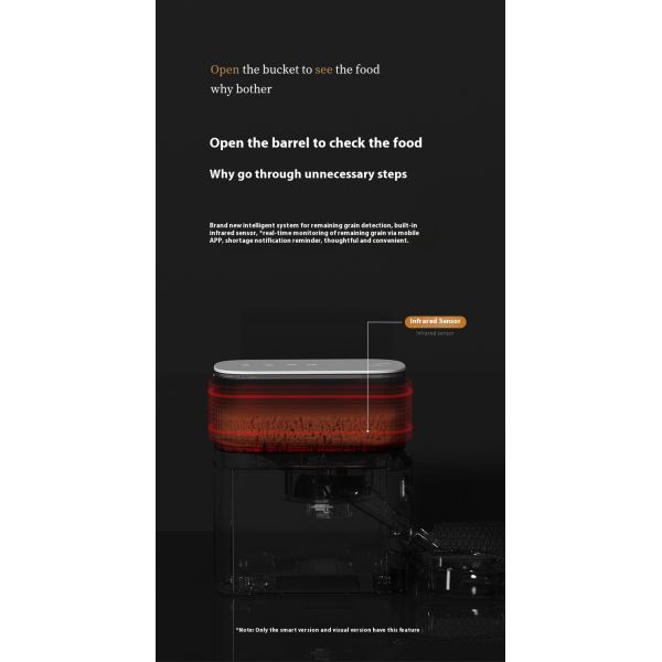 Modern 5L Automatic Pet Feeder Double Bowl Large Capacity Cat Dog Feeder Remote Video Timing Charging Solid Style Battery