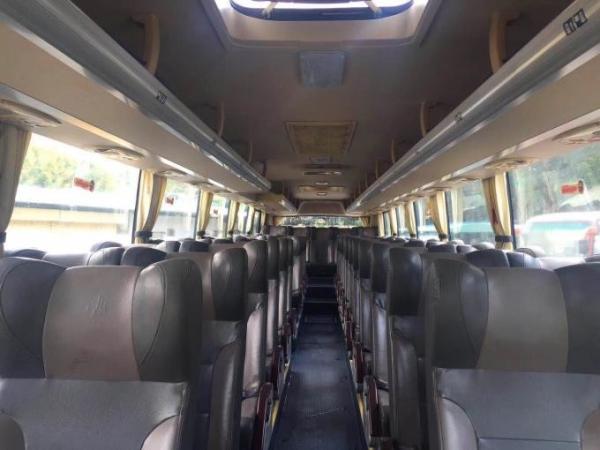 HIGER 2012 Year Used Luxury Buses , Second Hand Tourist Bus With 49 Seats