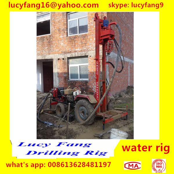 China Made Cheapest Tractor Mounted Water Well Drilling Rig For 50-70 Meters Depth