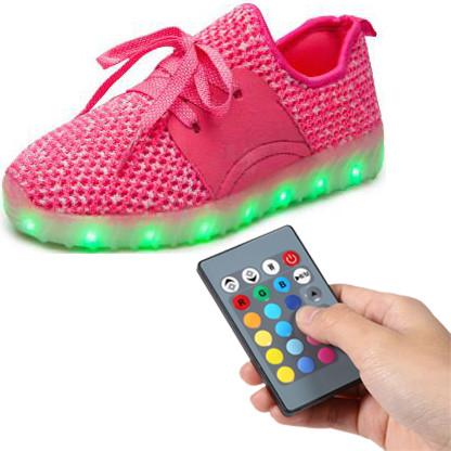 Bluetooth Remote Control LED Shoes Colorful For Music Festival Raving
