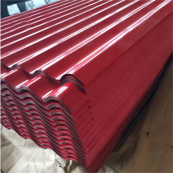 ASTM A755 PPGI Corrugated Steel Sheet 0.2mm-1.5mm Galvanized Color Roofing Sheets