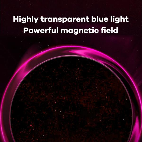 Customizable RGB Lights And Strong Magnetic Attraction Magnetic Car Mount For Automotive With Artistic Look