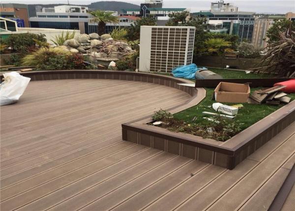 UV-resistenting Durable Wood Plastic Composite Decking Boards