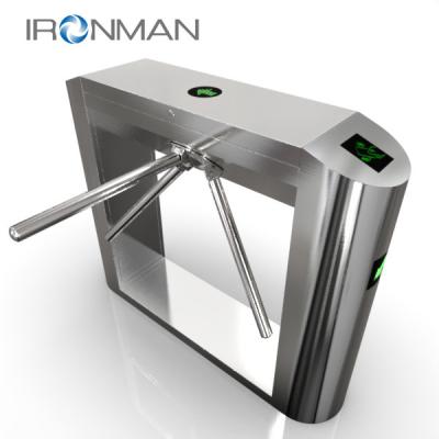Waist High RFID Tripod Turnstile Gate For Playground One Year Warranty