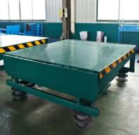 Estacionário oficina hidráulica automática Dock Plate Dock Porta niveladores 25000-40000LBS Design seguro com bordas de segurança