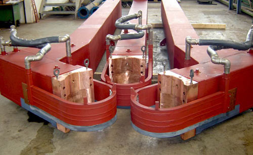 Ferrosilicon Production Electric Lead Furnace , Electric Crucible Furnace High Electrical Efficiency