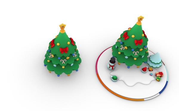 Children'S Puzzle Toys Are Non-Toxic And Odorless Baby DIY Tree Snowman Creative Sensory Stacking Toys
