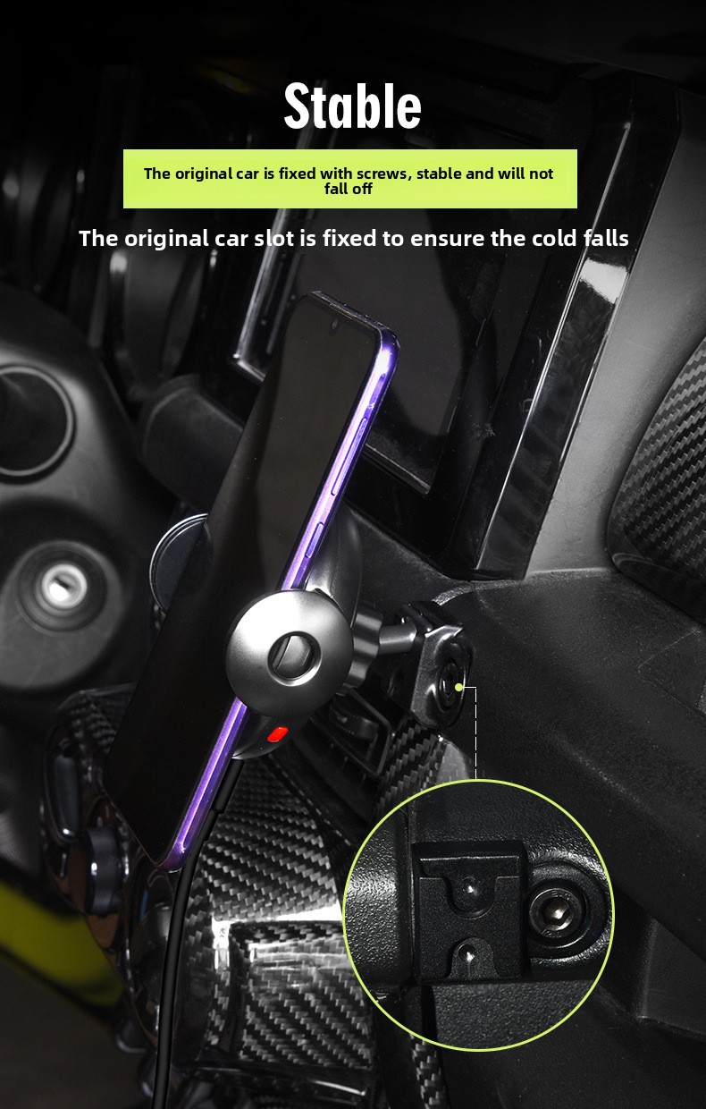 For Dedicated for Suzuki New Jimny Car Holder GPS Navigation Stand Modified Interior Accessories
