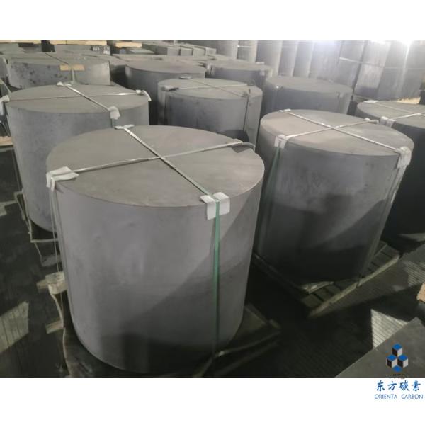 Cylindre de graphite de qualité OCY-12 pour le chauffage, le frittage, la fusion