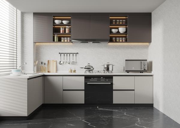 Bathroom & Kitchen Wall Model Furniture Cupboard Pantry Aluminum Kitchen Cabinets