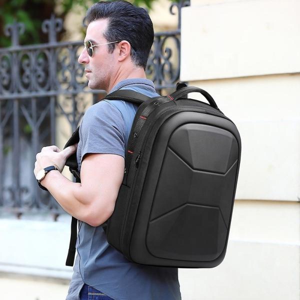 Three Dimensional Men's Business Computer Backpacks hard shell laptop backpack OEM