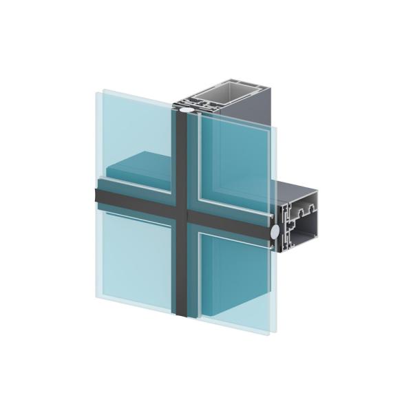 Выполненная на заказ алюминиевая стеклянная форма ненесущей стены у штранг-прессования алюминиевого сплава