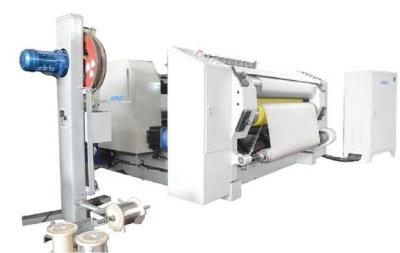 Full Cnc Shuttleless Wire Screen Mesh Weaving Machine For Stainless Steel