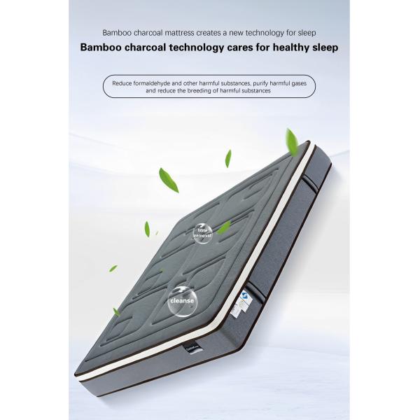 JOURM Soft Memory Foam Mattress Knitted Fabrics Topper and Orthopedic Design for Sleep