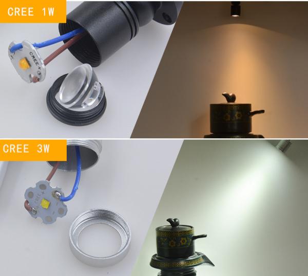 Lumière LED réglable de 3W