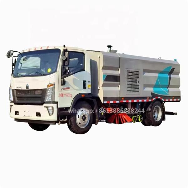 Howo  10000 Liters Road Washer  Road Sweeping Truck    Cleaning Truck