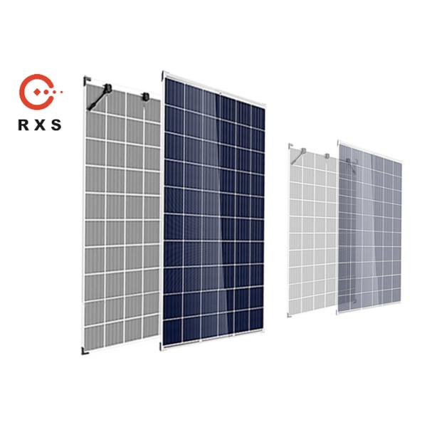 тип двойное стекло поли модуля PV фотоэлементов 275W поликристаллического прозрачный чистки собственной личности покрытое